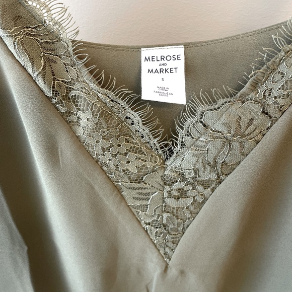 Melrose and Market size small, sage green camisole - Picture 2 of 4